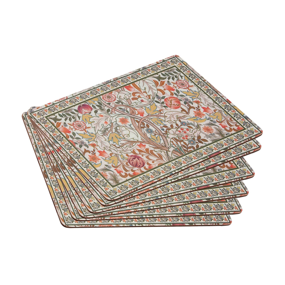 MARY ISOBEL TAPESTRY CORK BACK BACKED PLACE MATS SET OF 6 Eddingtons