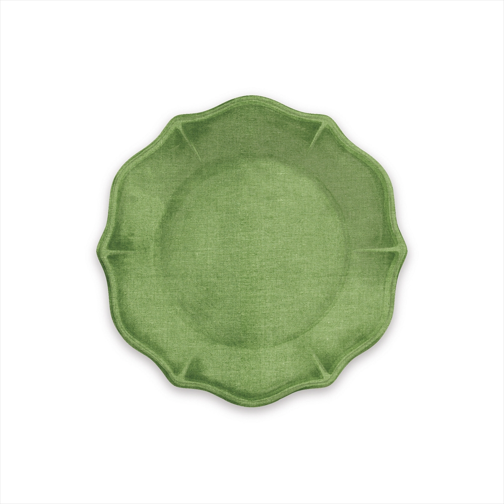 AMAZON GREEN SIDE AND SALAD PLATE 24CM Eddingtons