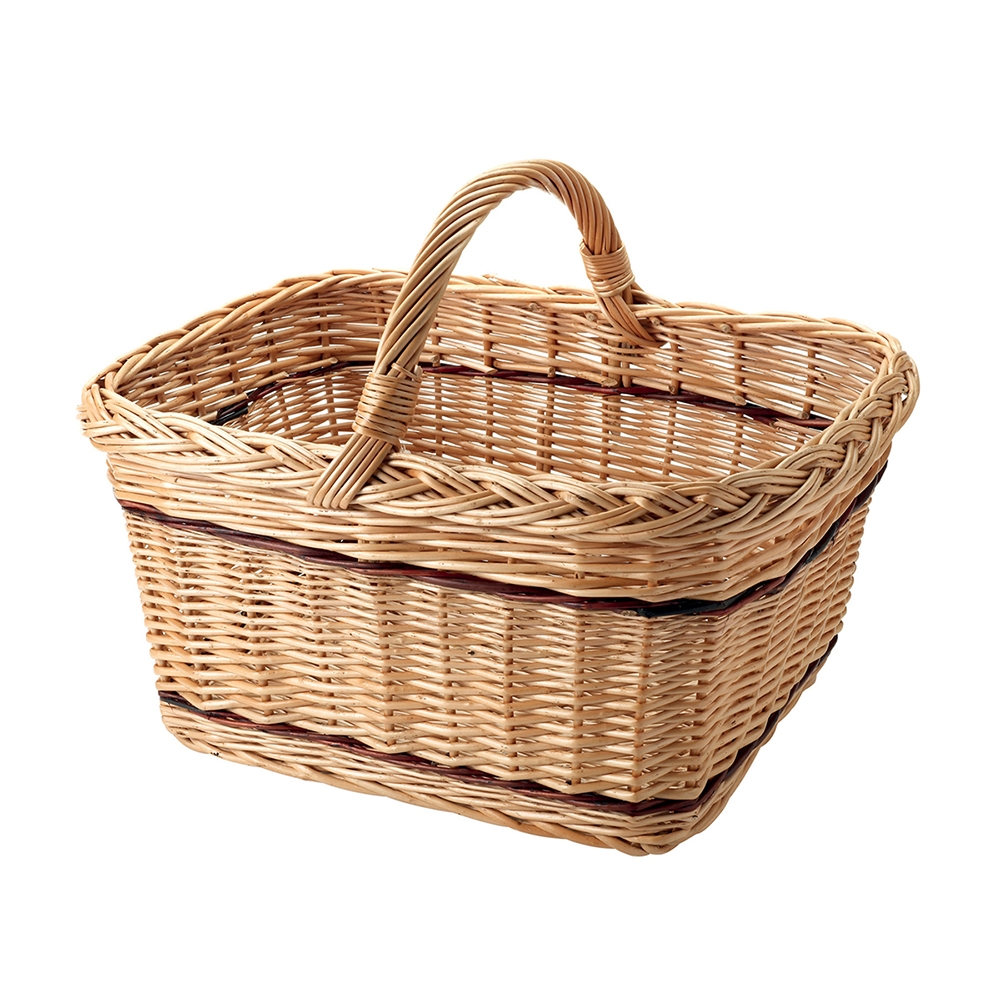 LARGE RECTANGULAR HAND BASKET Eddingtons